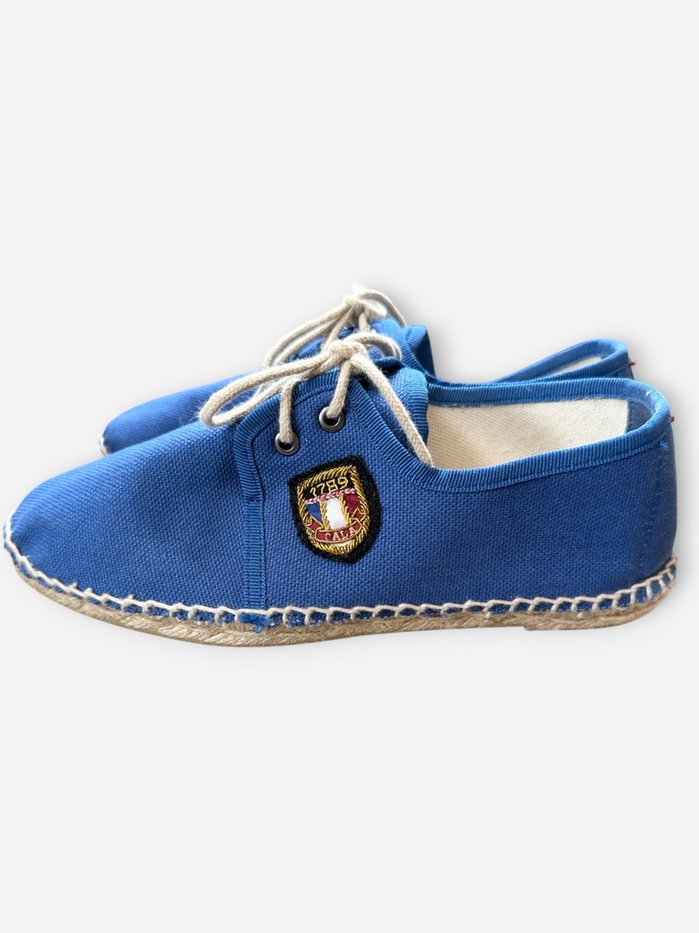 1789 Cala Blue Lace Up Espadrilles 1789 Cala Crest EU 37
